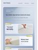 2025 Removable & Washable Memory Foam Anti-Mite Foldable Soft Mattress Pad for Hotel & B&B