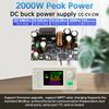 XY12522 CNC DC Adjustable Buck Power Supply Constant Voltage Constant Current Module 22A/2000W Input Voltage DC12-140V