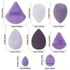 14PCS Set Makeup Sponge Professional Powder Puff for Foundation Blending Cosmetic Tools Beauty Accessories Soft Sponge