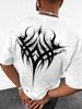 ZX Summer Hot Selling Mens Fashionable Printed Street Casual Short Sleeved Tshirt Summer Top Comfortable Round Neck Tshirt