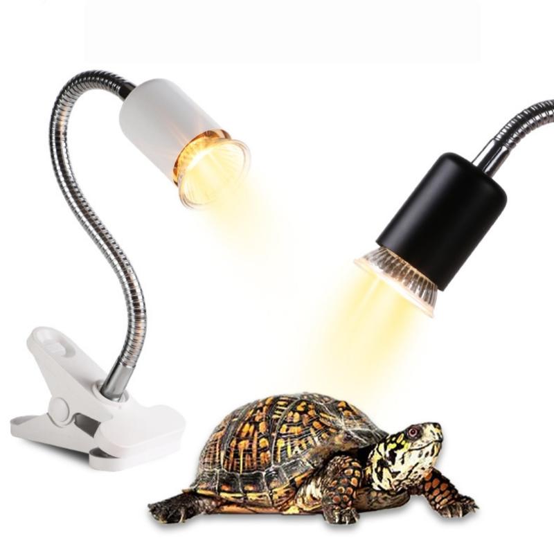 1 set di lampade UVA/UVB da 50/75 W, faretto riscaldante a luce solare simulata per rettili, tartarughe e lucertole, lampada riscaldante dimmerabile.