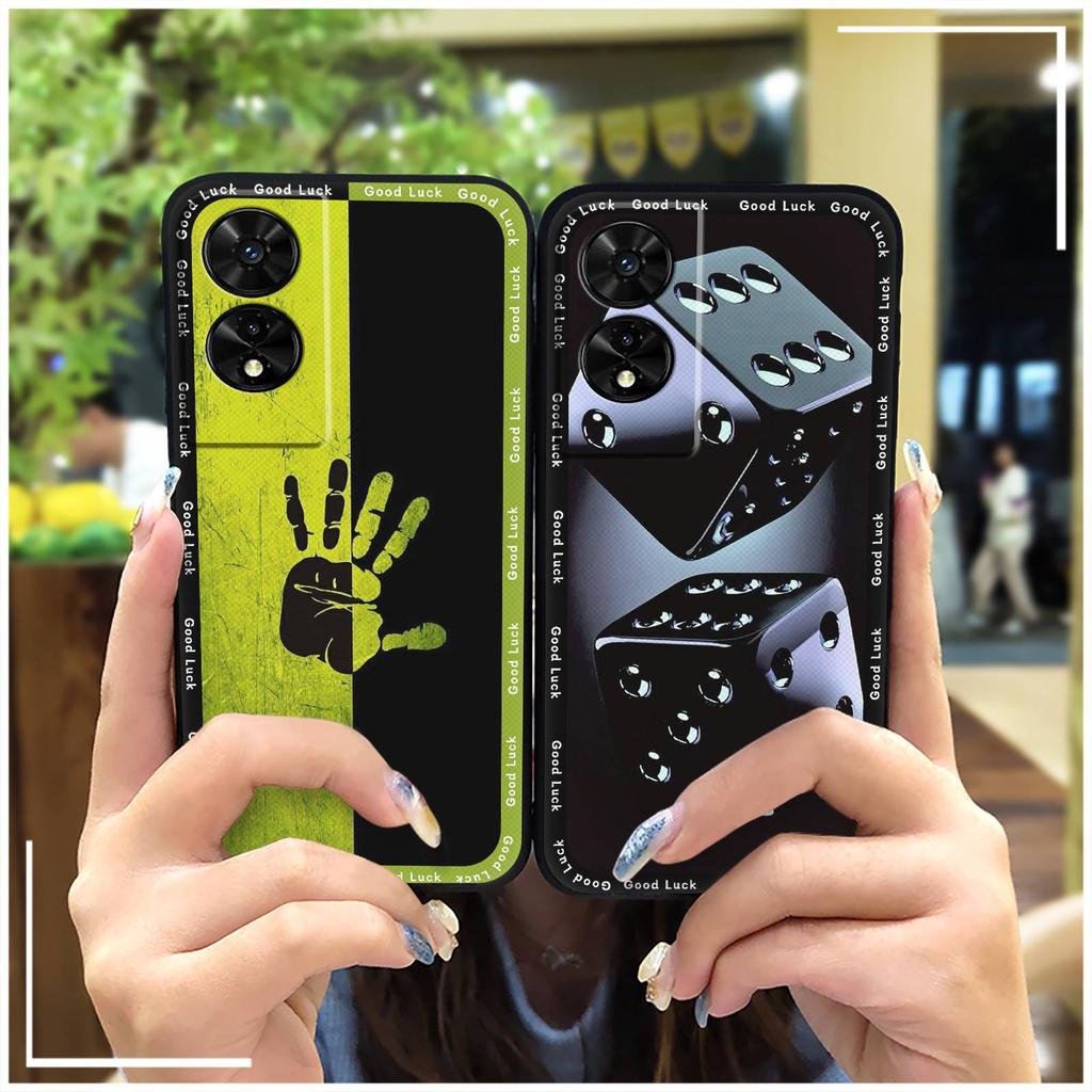 Dirt-resistant Waterproof Phone Case For TCL 505/T509K/T5094 Silicone Phone Protector Anti-dust Fashion Design TPU Cute