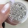 Diy Butterfly Knot Zircon Clear/Champagne 2-3Mm Triangle Trapezoid Nail Gemstones Glitter Nail Diamond Manicure Decor