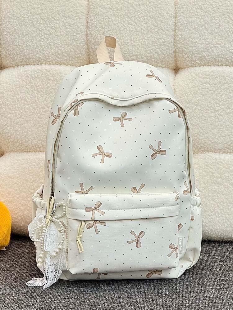 Schoolbag Female Mori ins High value, fresh, sweet and cute star backpack Lightweight and versatile campus backpack