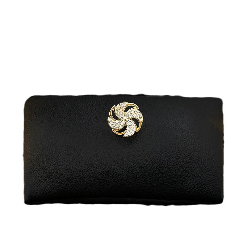 Kleine Windmühle Blendschutzbrosche Hochwertig und Trendig Blendschutzverschluss Ein Fixes Accessoire für Sommerausschnitte