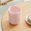 Versatile Stationery Organizer Spiral Pen Holder, 3D Printed Twisted Makeup Brush Cup, Cute Aesthetic Desk Accessories Decorative Storage Container