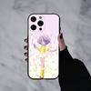 M-Magical Angel Creamy M-Mami  Phone Case For iPhone 17pro, 16,15,14,13,12,11 X XR Plus,Others Soft Black Cover