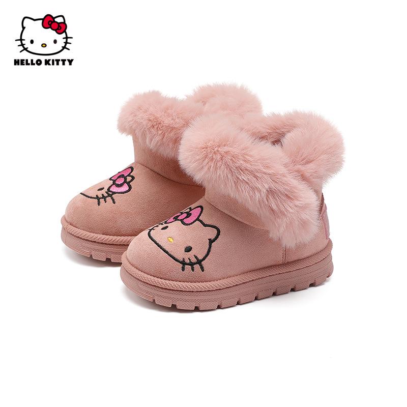 Children s Plush Thick Winter Snow Boots for 1-3 Year Old Baby Girls 30