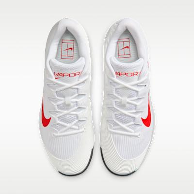 Nike Court Air Zoom Vapor 12 HC White Pure Platinum Light Crimson
