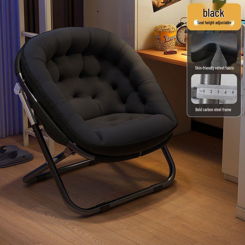 Foldable Recliner Chair: Versatile for Office, Naps, and Dorms - Ideal for Sitting, Sleeping, and Relaxing.