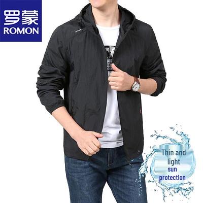 Men's Hooded Summer Sun Protection Jacket