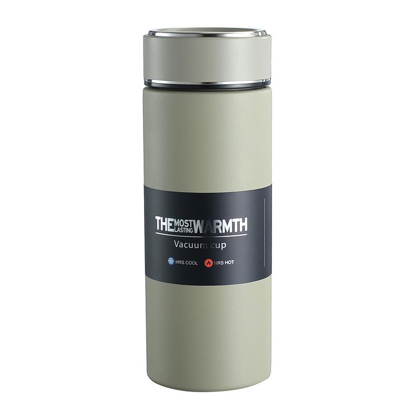 Updated High-looking Thermos Cup 304 Stainless Steel Frosted Business Car Gift Water Cup