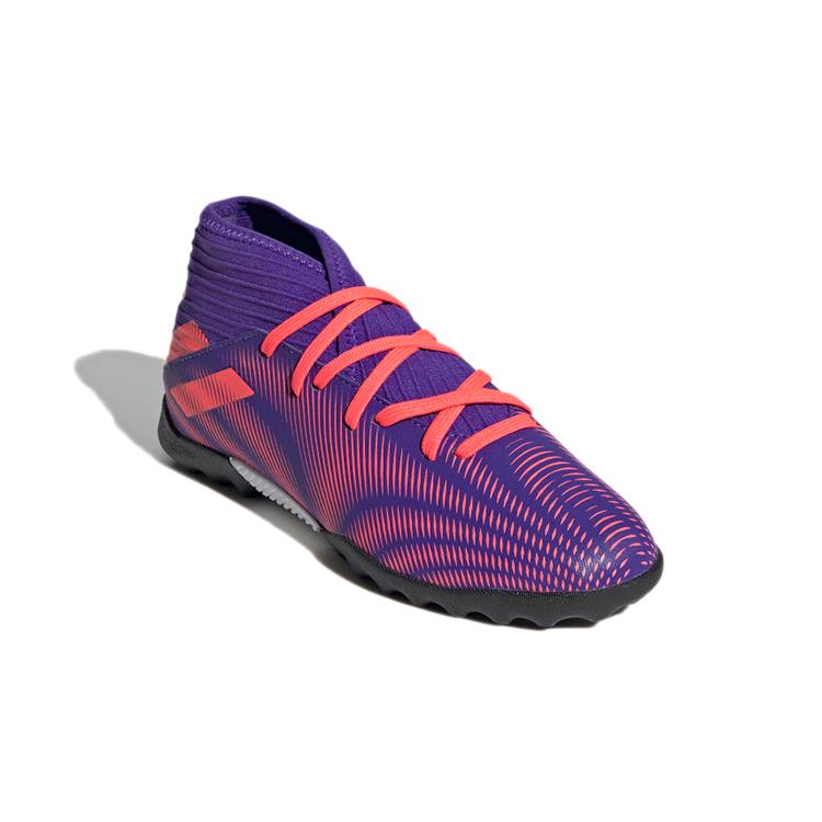 New Adidas Mid Top Kids' Soccer Shoes Purple Pink Kids' EH0576