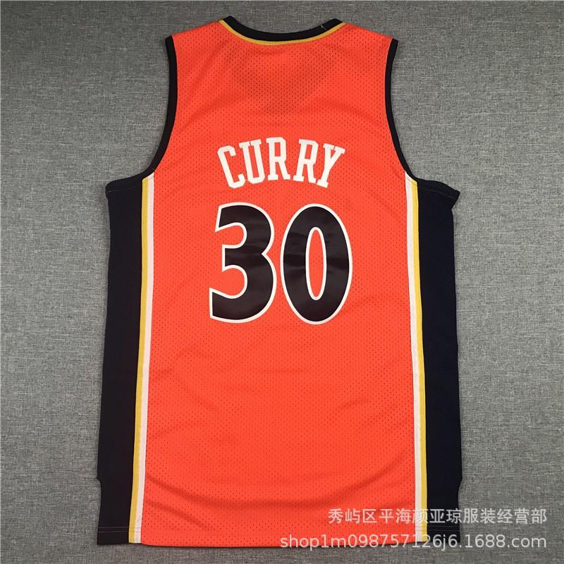Custom Embroidered Basketball Jersey Warriors 30 Curry 11 Thompson 22 Wiggins Unisex Sportswear Court Practice Training