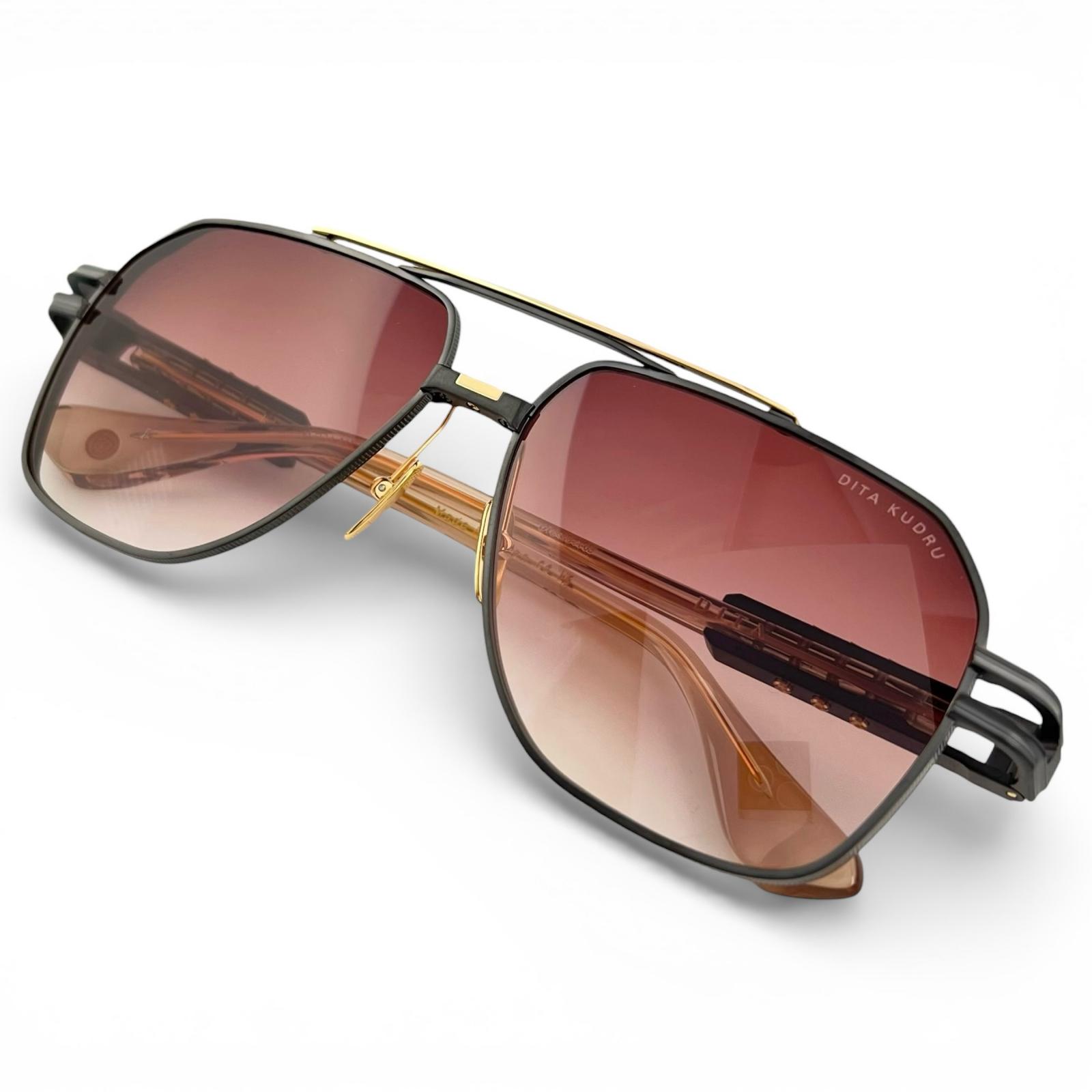 

Excellent DITA sunglasses KUDRU Two Bridges Burgundy Women DTS436 Used