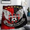 1PC FC Spartak Trnava Patterned Flannel Blanket Suitable For All Seasons for Home Decor Warmth and Comfort Gifts Holiday Present
