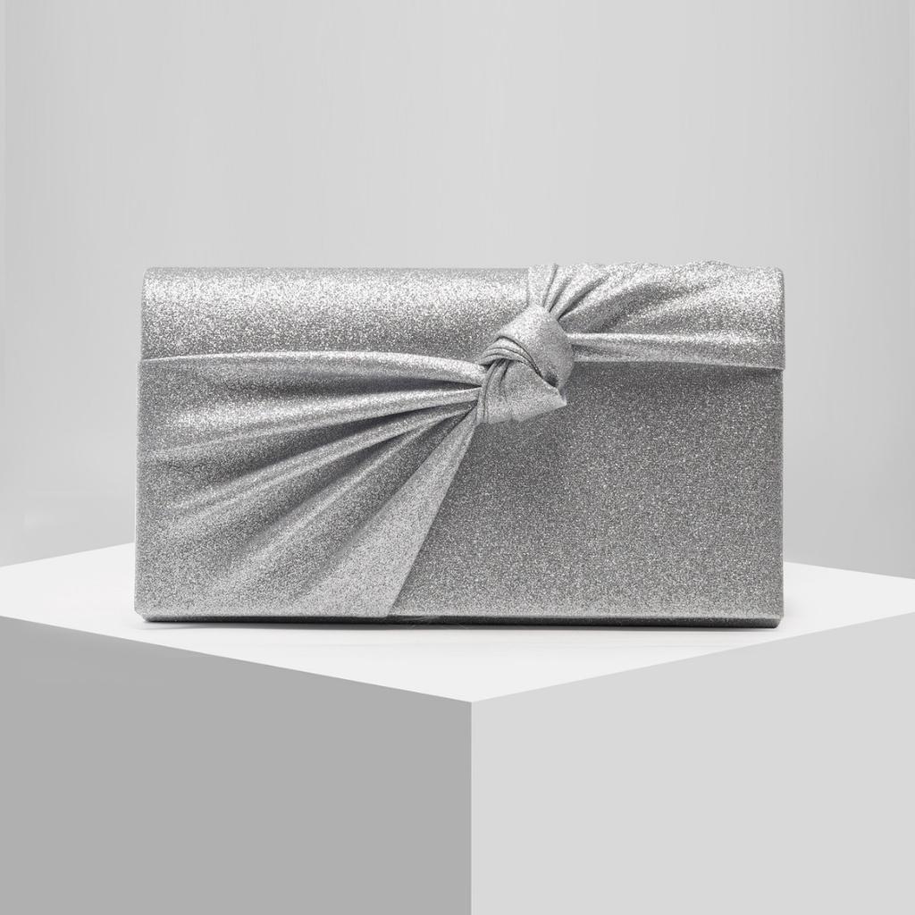 New women's pleated shiny dinner bag, high-end clutch bag, evening bag, dress clutch bag, wedding bag.
