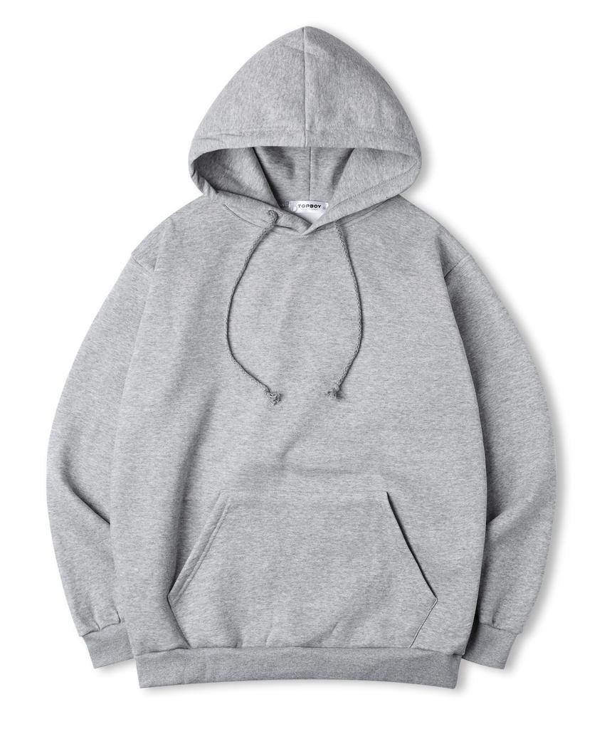 [2Pack] Essential Regular Brushed Fleece Hooded Sweatshirt 16 Colors (Type A)