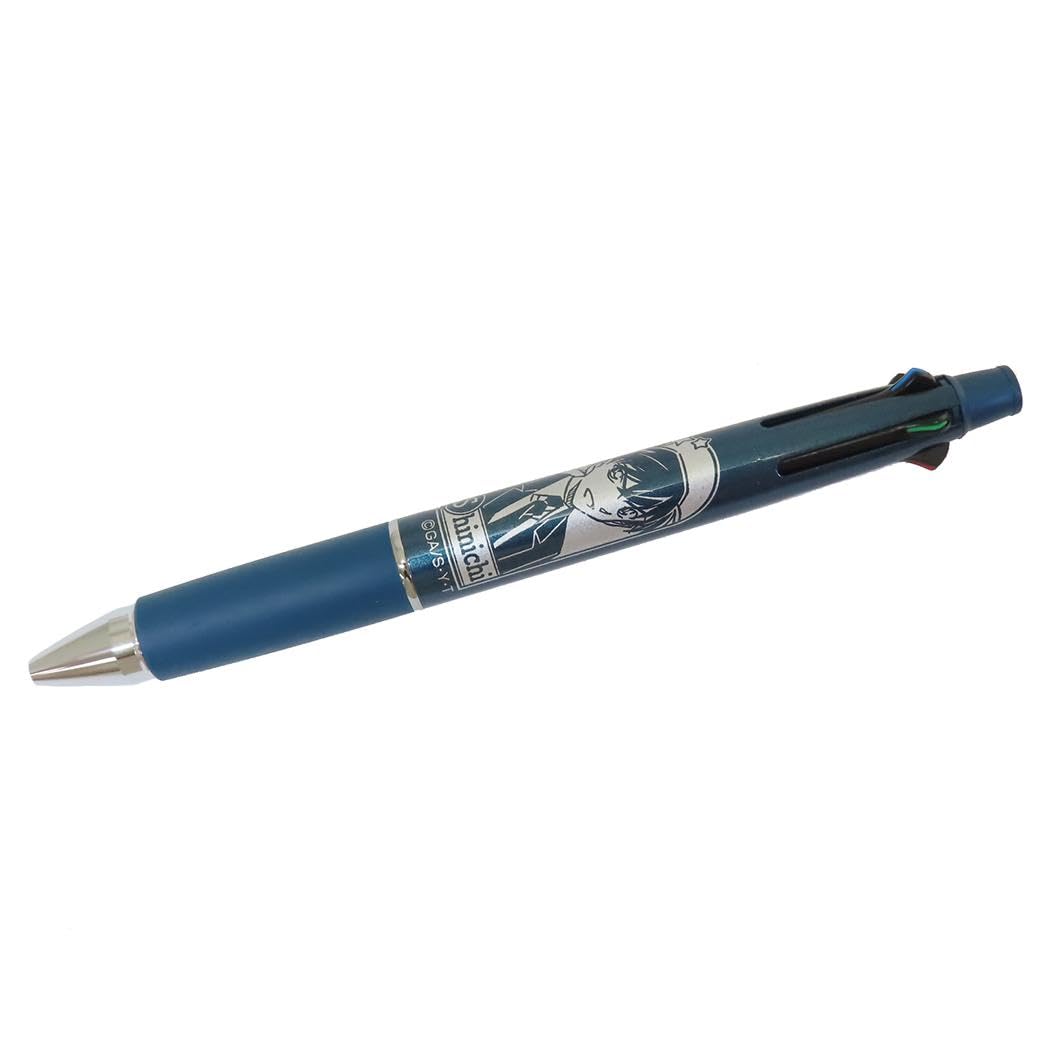 

Detective Conan pencil ballpoint pen in blue and Jetstream 4 1 Shinichi Kudo Shonen Sunday [Mechanical & 4-color black, red, green] & /