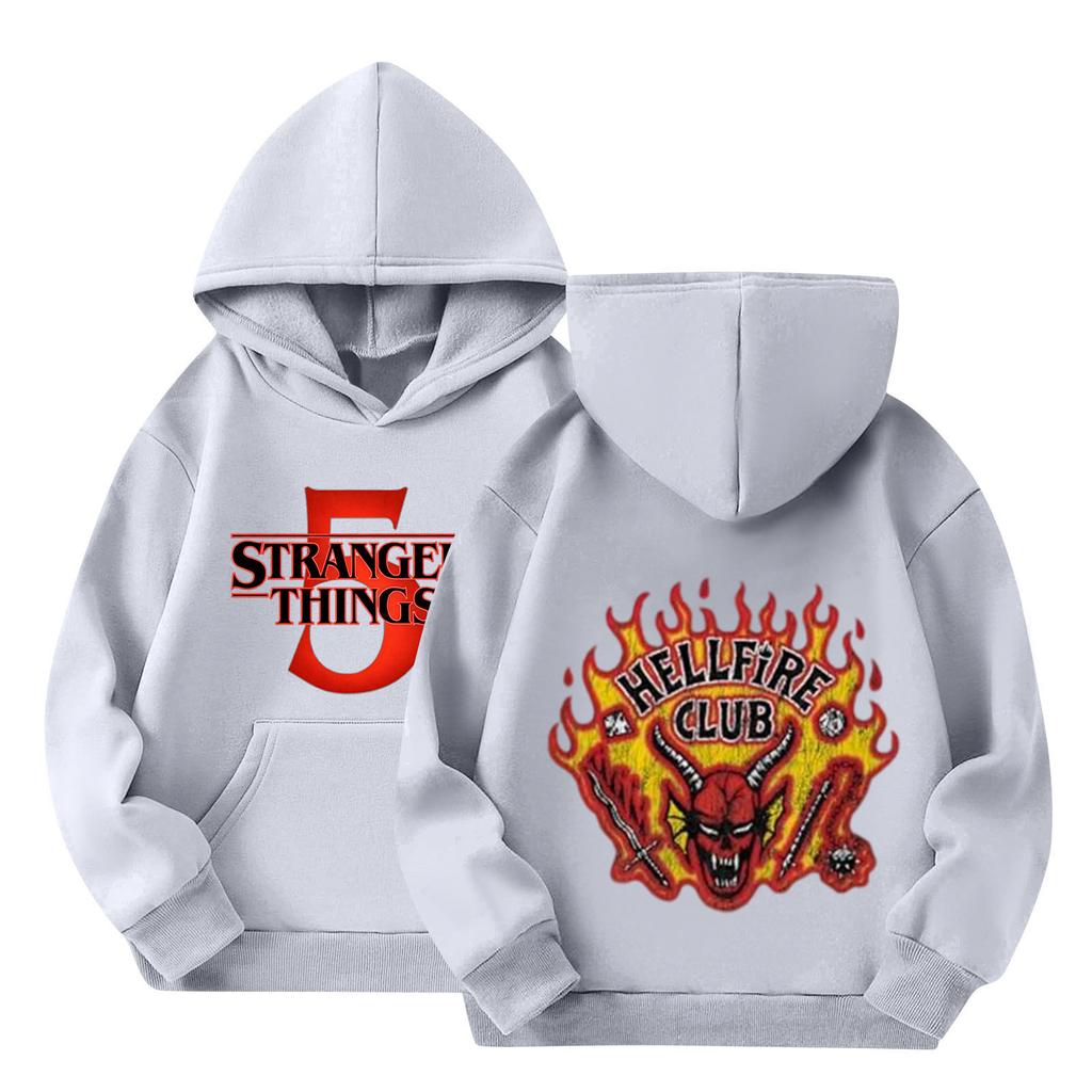 Kinder Kapuzenpullover mit Farbverlaufdruck Langarm Lockeres Sweatshirt Sweatshirt