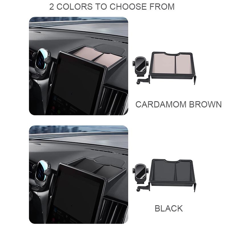 Hrlpv1 2026 For Volvo XC60 S90 XC90 Screen Rear Storage Box Central Control Phone Holder Storage Box Car Accessories