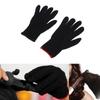 1Pair Hair Straightener Thermal Styling Gloves Perm Curling Hairdressing Heat Resistant Finger Glove Hair Care Styling Tools