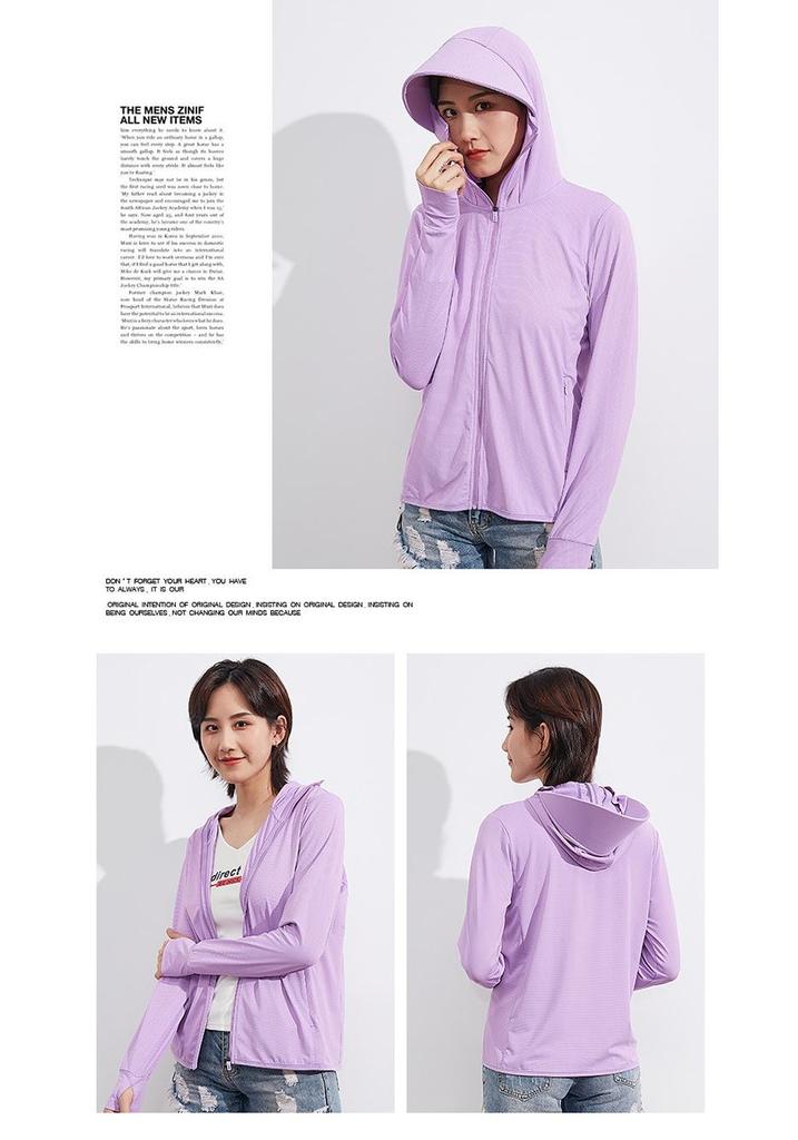 Unisex Quick-Dry Sun Protection Jacket: Breathable, Elastic, Lightweight Outdoor Wear