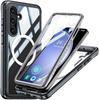 Samsung Galaxy S23 FE Shockproof Case with Screen Protector for MagSafe, Black