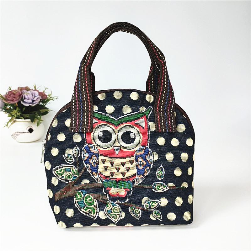 2025 Ethnic Style Embroidered Shell-Shaped Canvas Handbag: Cell Phone, Coin, and Shopping Bag