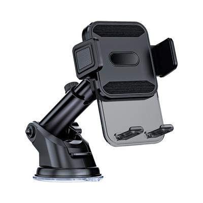 Adjustable Viewing Angle Car Phone Holder Driving Navigation ABS Material Perfect Flexibility Secure Phone Lock