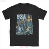 Vintage Sza Sos T Shirt For Unisex Crew Neck 100 Cotton Vintage Versatile Fashion Unisex Designer Clothes Stylish Graphic