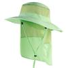 Outdoor sun hat Children's quick-drying breathable eaves sun protection bucket hat can store neck protection shawl hat