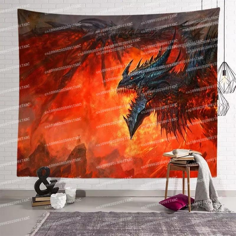 Dinosaur Movie Tapestry Room Wall Hanging Dormitory Tapestry Art Home Home Tapestry Decor Tapestry Applicable Cloth Sofa Cover