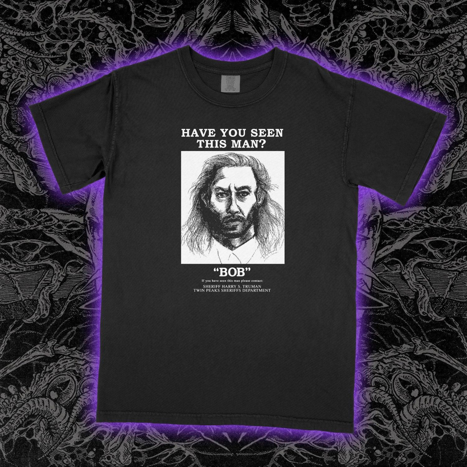 Have YOU SEEN BOB Twin Peaks Shirt David Lynch x files cult film tv Unisex Tee XL