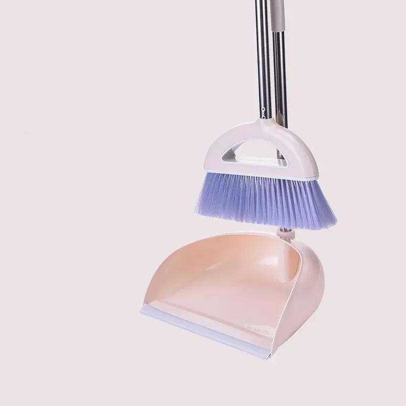 

Magic Broom and Tools Cleaning Plastic Dustpan Set Sweeper Wiper Home Accessories for Floors Sweeping Dust Brush X42Z2S