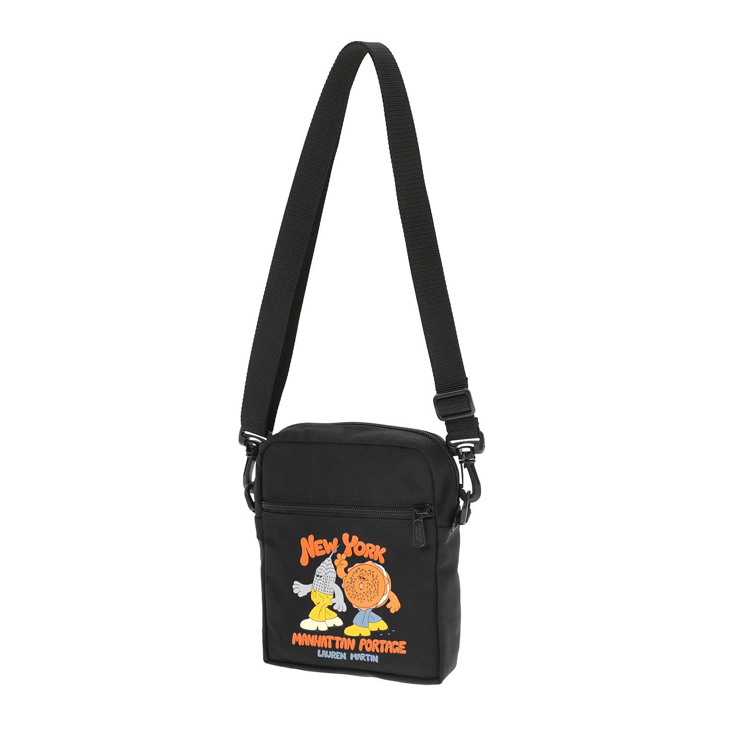 

Справжня сумка через плече MP1403PL2BPLAUREN City Light Bag Lauren Martin Black [Manhattan Portage] [Official] Ver.2 чорний