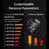 Automatic Dimming Intelligent Bikes Tail Light With Motion Detection Brake Warning for Effortlessly Night Ride