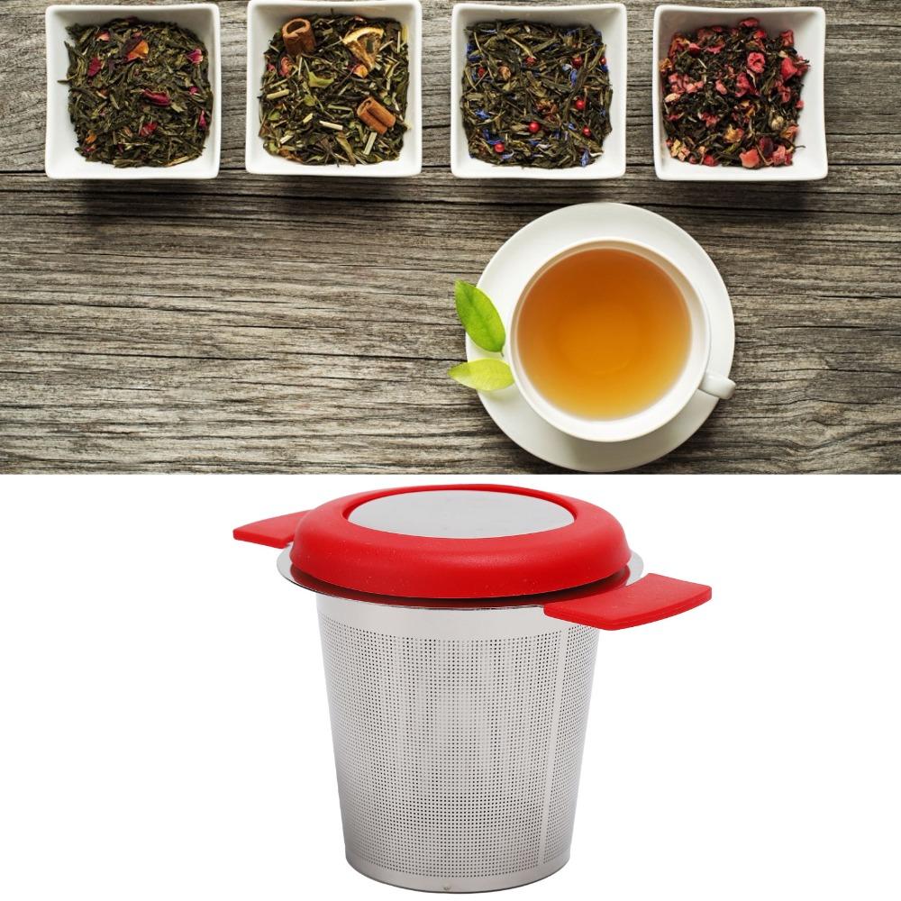 Fine Mesh Filter Tea Strainer Stainless Steel Mesh Tea Strainer Loose Leaf Tea Infuser  For Teapots