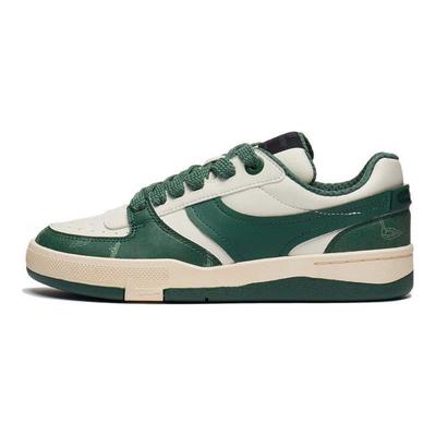 Li Ning Zhengrong 92S Professional Skateboarding Shock Absorbing Wear Resistant Low Top Skate Shoes Women Skate Shoes Deep-Palace-Green AEPT004-2