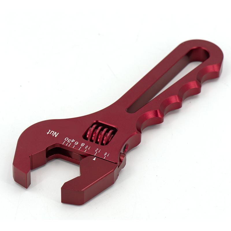 Adjustable AN 3 4 6 8 10 12 16 Aluminum WRENCH HOSE Fitting tool aluminum spanner 3AN-16AN