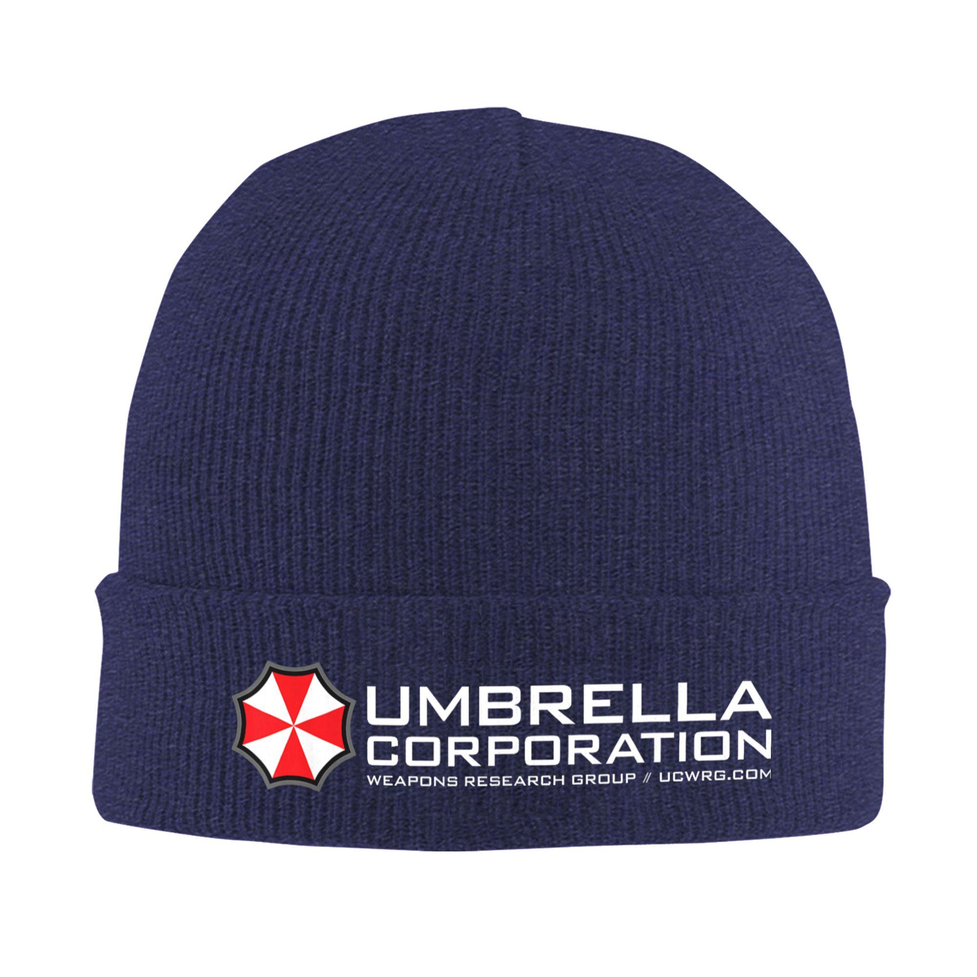 

Umbrellas Corporations Logo Knit Hat Casual Caps Female Male Outdoor Sport Beanie Hats Autumn Design Elastic Bonnet Hats One Size