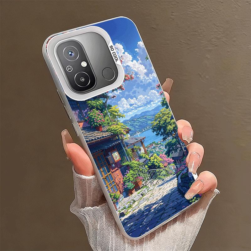 Anime Aesthetic Scenery Shockproof Phone Case for Xiaomi Poco X7 X6 X5 X3 Pro F7 Ultra M8 Redmi 15C 15 14C 13C 12C 10C 13 12 10