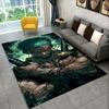 Anime One P-Piece Zoro Carpet Rug for Home Living Room Bedroom Sofa Doormat Decor,Area Rug Non-slip Floor Mat Gift