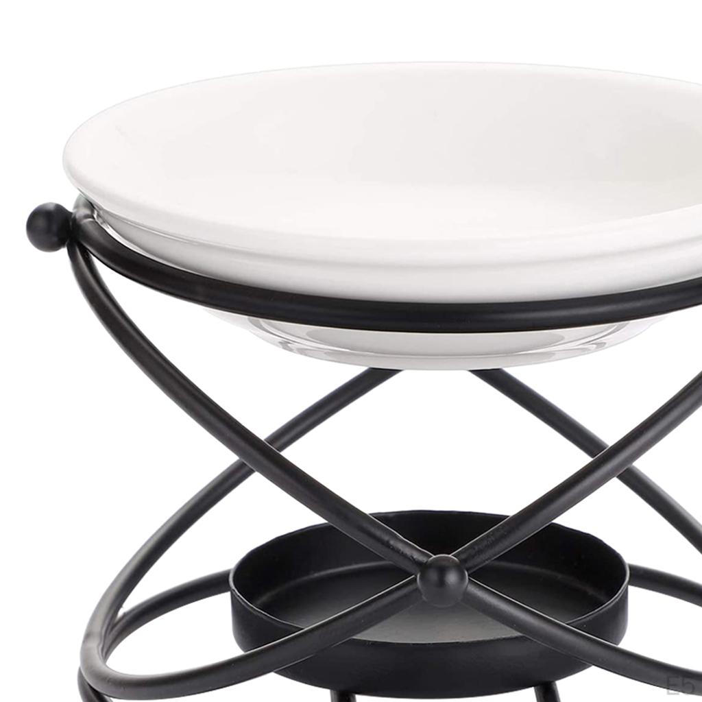 Burner, Essential , Tealight Candle Holder, Scented Melt Holder for Cafe Bar Home Table Decoration