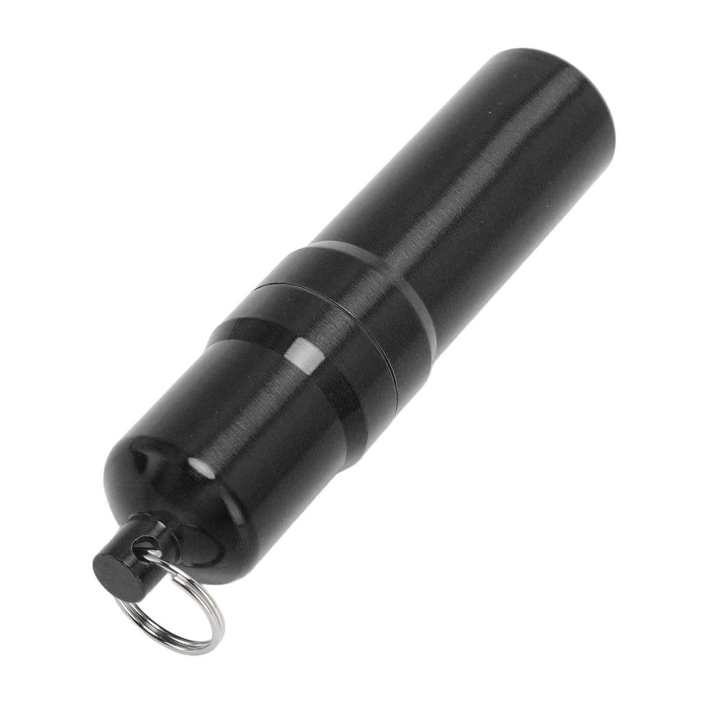 Metall-Aufbewahrungsrohr Aluminiumlegierung Wasserdichtes Rohrbehälter für Outdoor-Camping-Reisen