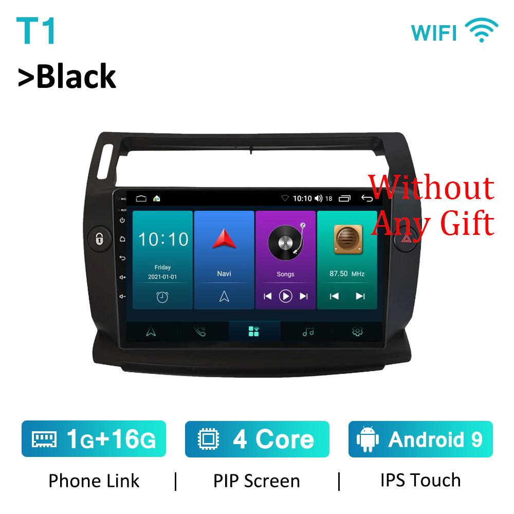 Wireless CarPlay Android Auto Car Radio For Citroen C4 LA LC C-Triomphe C-Quatre 2004 2005 2006 - 2014 GPS Autoradio 4G WIFI DSP