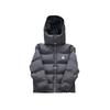 Trendy Brand Trapstar Grey Jacket with Small Logo, Thickened Cotton, Detachable Hood, Retro Couple Style