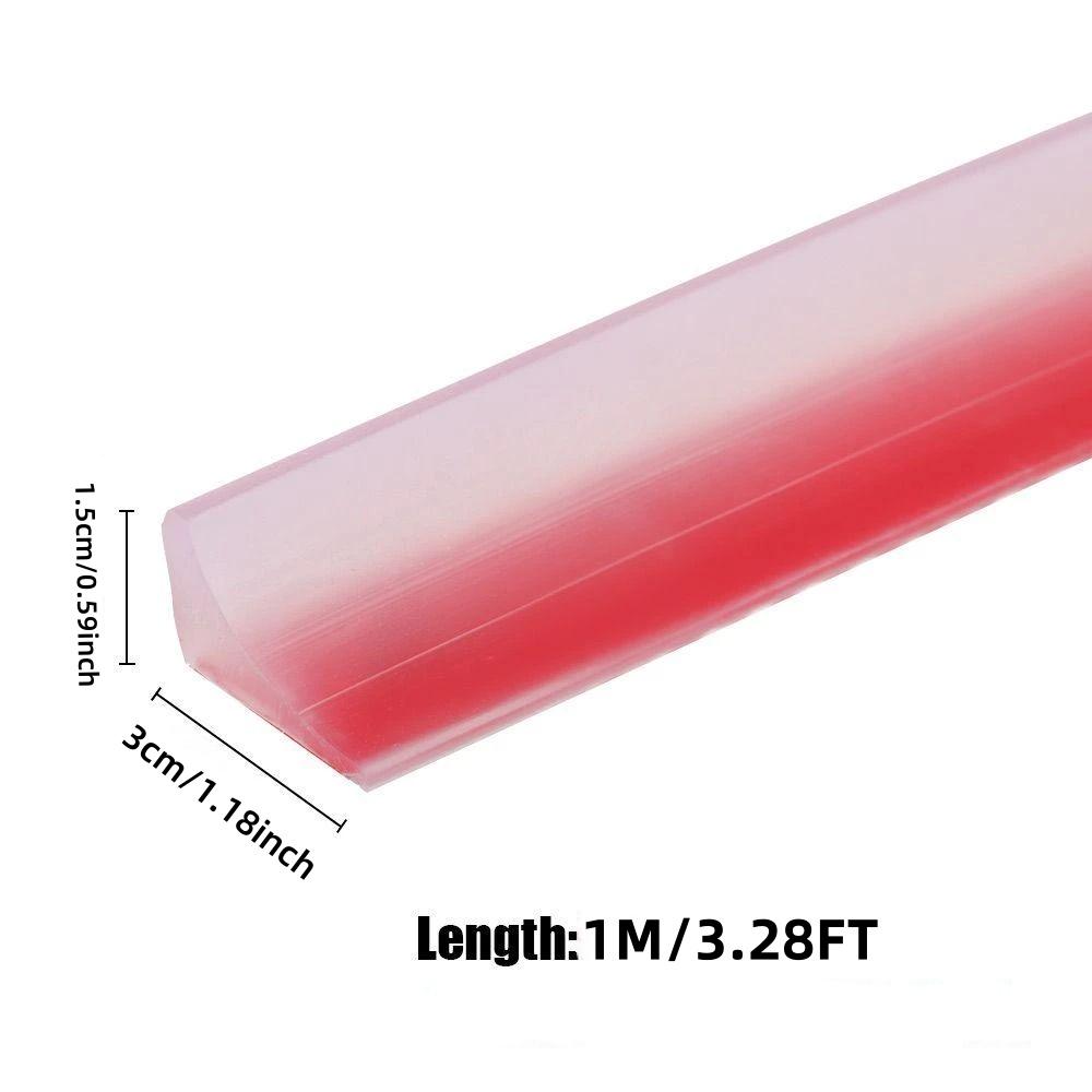 

Самоклеящаяся силиконовая водоудерживающая полоса, ограничитель воды для ванной комнаты, гибкая уплотнительная полоса для низа двери, душевая перегородка