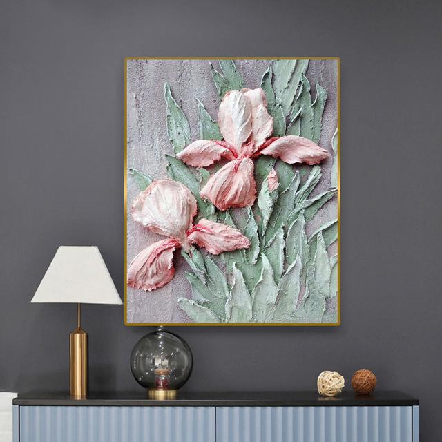 Art Scandinavian Flower Poster Home Decor Canvas Painting Wall Art Posters And Prints Wall Pictures For Living Room Decoration