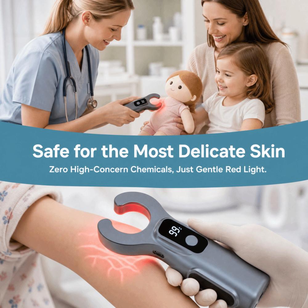 USB Infant Vascular Viewer Red Light LED Vein Finder Machine  for Hand Back Venous Inspection